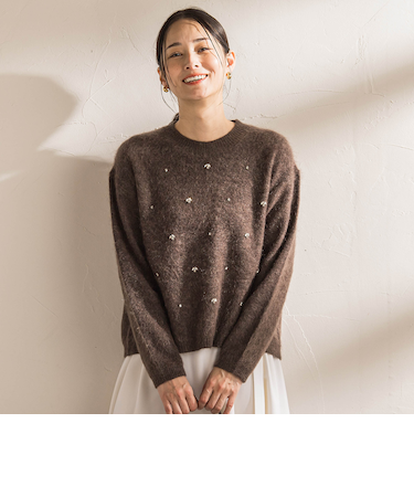 ヘアリービジューニット≪洗える≫