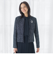 【WEB限定 13号】ストレッチツイードジャケット