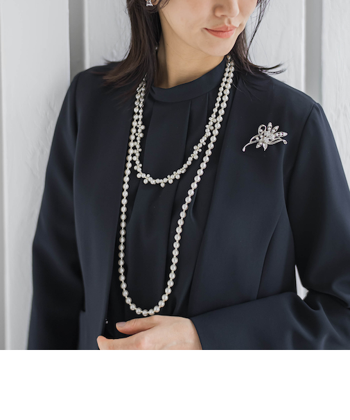 3WAYパールネックレス