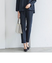 【WEB限定 13号】トリクシオンテーパードパンツ≪セットアップ対応/手洗い可能≫