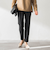 【WEB限定】美シルエット裏起毛ストレッチパンツ≪13号あり/毛玉防止≫