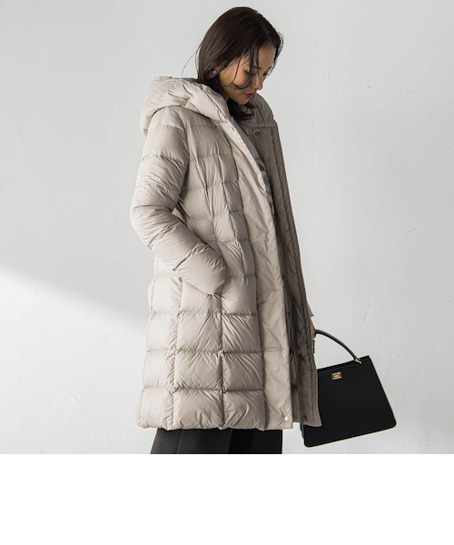 Surface Light 2Wayフードダウンコート｜ロートレアモンの通販｜&mall