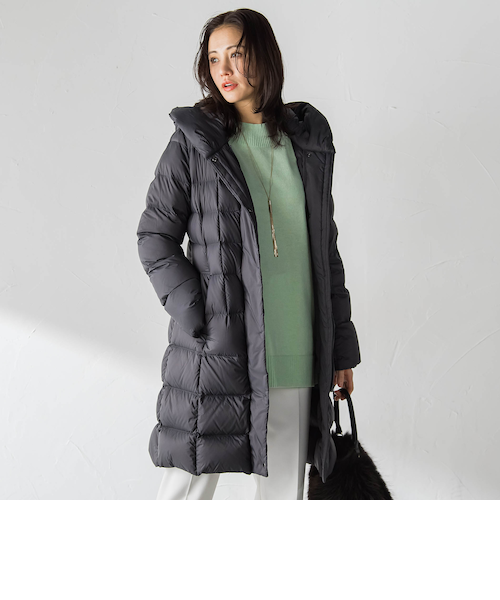 Surface Light 2Wayフードダウンコート｜ロートレアモンの通販｜&mall