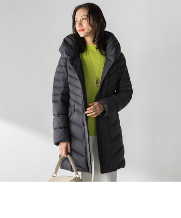 Surface Light ボリュームネックダウンコート