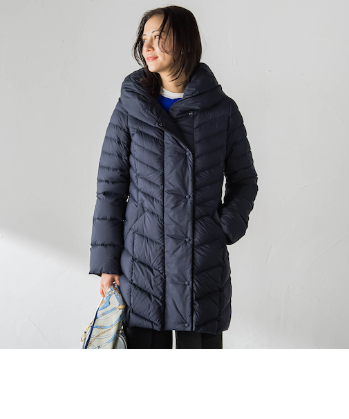 Surface Light ボリュームネックダウンコート