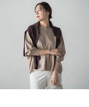 【WEB限定】エレカットドルマンニット