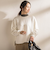 【WEB限定】《暖色美》裏起毛クルーネックトップス≪手洗い≫