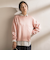 【WEB限定】《暖色美》裏起毛クルーネックトップス≪手洗い≫