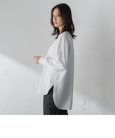 【WEB限定】季節をつなぐ万能Tブラウス