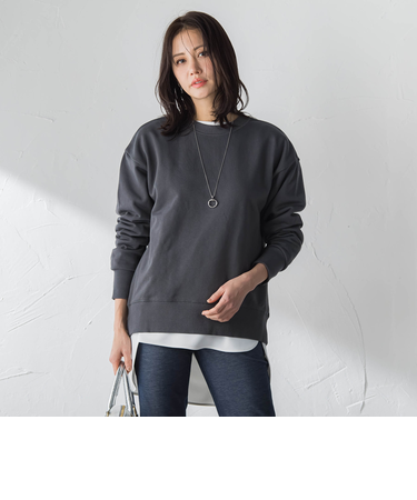 【WEB限定】バックプレートカットソー