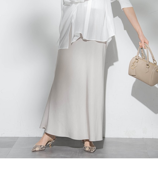 Beauty Denimスカート≪洗濯機で洗える≫