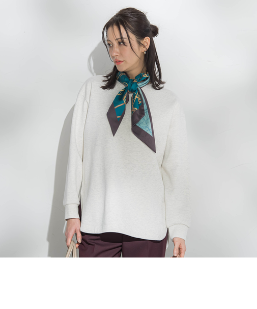 【WEB限定】美フォルムデイリープルオーバー≪洗濯機で洗える/11号あり≫