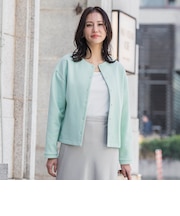 【WEB限定】美フォルムデイリーカーディガン≪洗濯機で洗える/11号あり≫