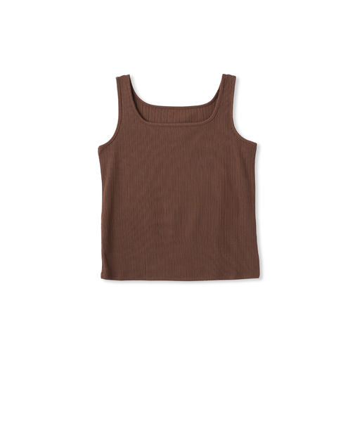 ランダムテレコストレッチタンクトップ