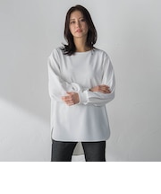 【WEB限定】≪ご好評により追加生産！≫季節をつなぐ万能Tブラウス