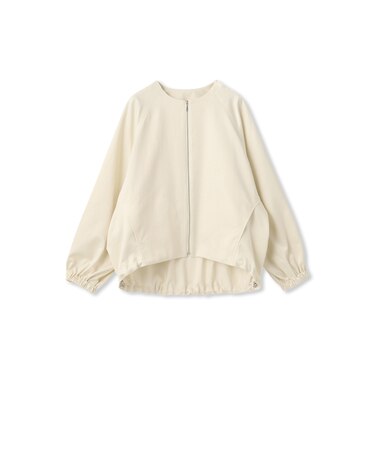 サテンジップブルゾン≪手洗い≫