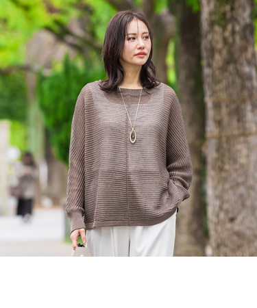 HANNONドルマンニット≪手洗い≫