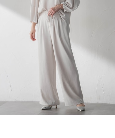 【涼・美・楽】ワイドパンツ