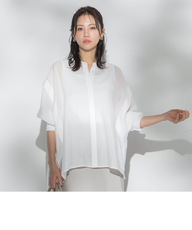 シアーブロードブラウス≪手洗い≫