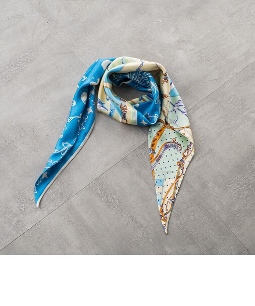 【manipuri】＜ダイヤ型スカーフ＞