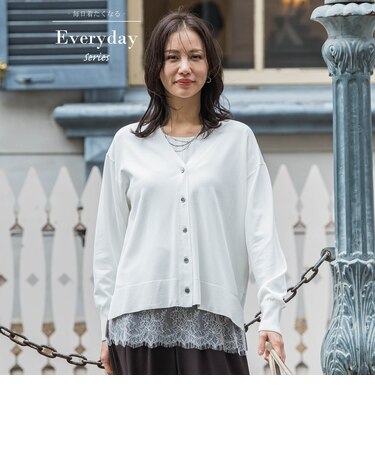 Vカーデニット≪WEB限定11号/洗える≫