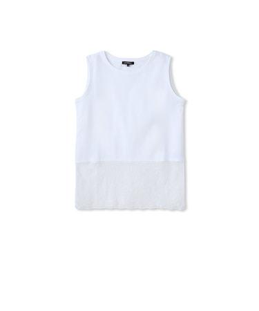 スムースレースカットソー≪洗える≫