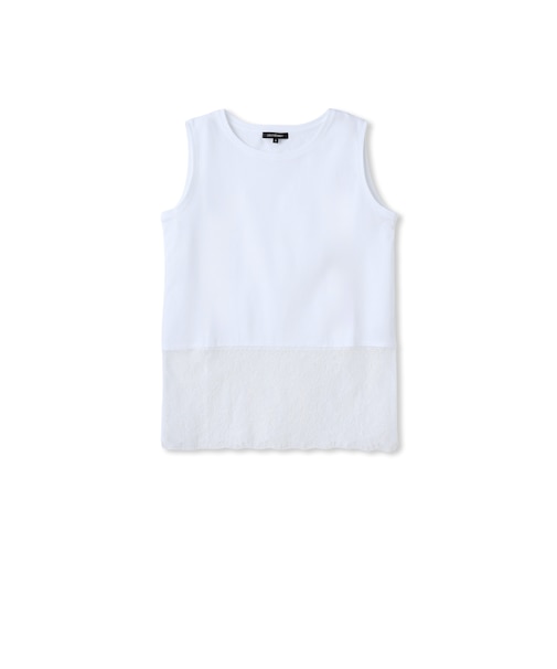 スムースレースカットソー≪洗える≫