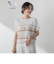 ストレッチプルオーバーニット