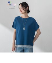 ストレッチプルオーバーニット