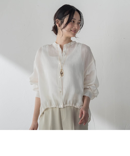 ラミーカルゼドロストブラウス