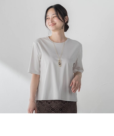 汗ジミ防止カットソー