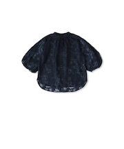 フラワーオパールプリントブラウス