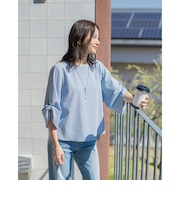 【WEB限定】≪即着映え！≫デザインスリーブブラウス