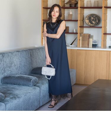 エディター東原妙子×LAUTREAMONT/レースワンピース