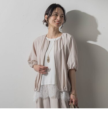 ナチュラルストレッチジャケット≪セット着用可≫