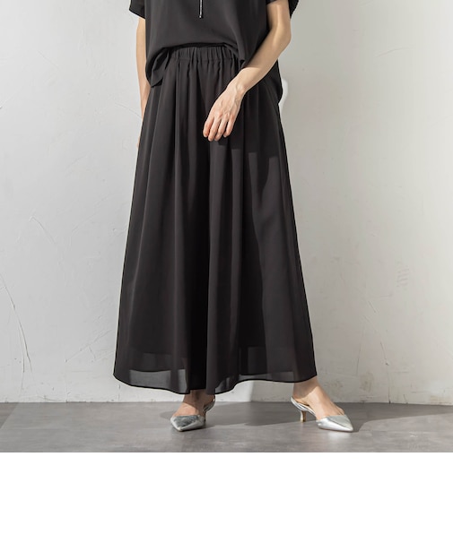 【晴れ軽】撥水シアーボイルパンツ≪セット着用可≫