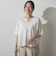 【WEB限定】≪夏の体型カバーに≫タックフレアカットソー