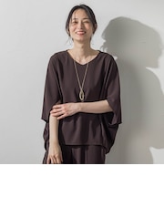 涼・美・楽ポンチョブラウス≪WEB限定カラーあり≫