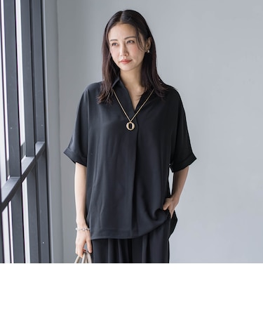 【WEB限定】クールアップブラウス≪セット着用可≫