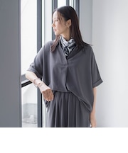【WEB限定】クールアップブラウス≪セット着用可≫