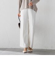 【暖・美・楽】両面起毛ワイドパンツ