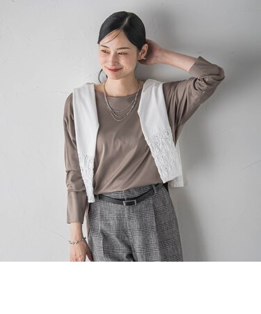 【WEB限定】≪背中美人革命≫汗染み防止バックポイントロンT
