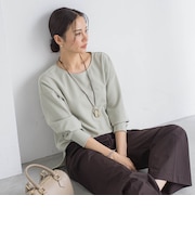 季節をつなぐTシャツブラウス≪WEB限定カラーあり≫