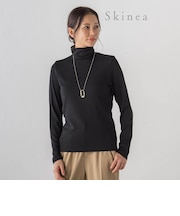 【WEB限定】【Skinea】≪着るスキンケア≫タートルネックカットソー