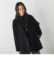 プレミアムウールカシミヤショートコート
