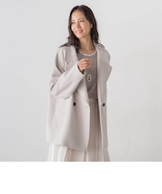 プレミアムウールカシミヤショートコート