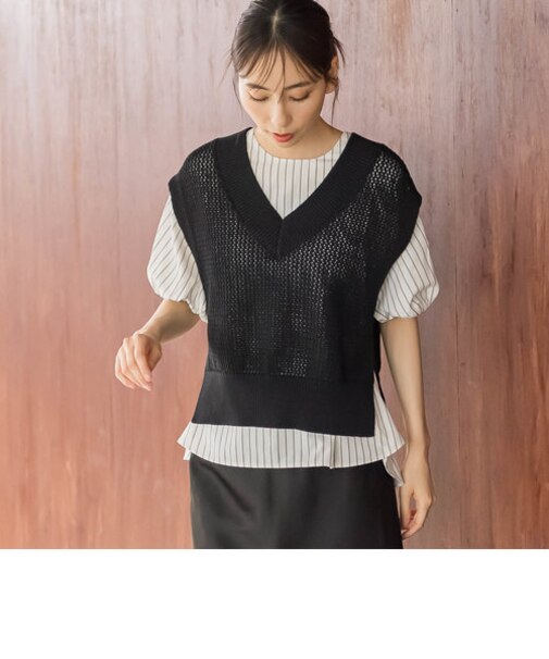 メッシュベスト≪手洗い可能≫