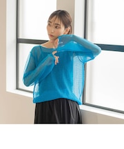 ざっくりシアーニット≪手洗い可能≫