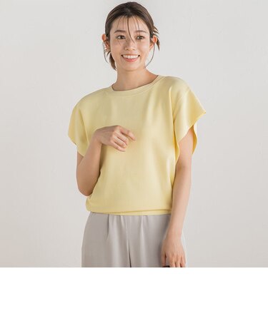フレンチスリーブプルオーバー≪手洗い可能≫