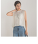 クレープジョーゼットロゴTシャツ≪洗濯機で洗える≫